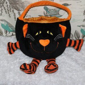 Halloween candy bag Kitty Cat washable clean